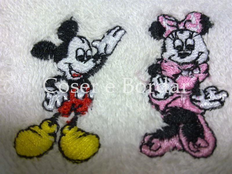 Bordado dibujo Disney Mickey & Minnie - Imagen 2